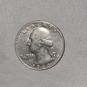 1960 Silver Quarter Coin